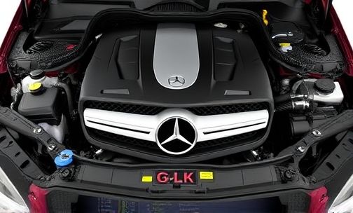 2014款奔驰GLK级 GLK 200 标准型发动机