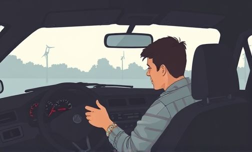 一人开车的心情短句