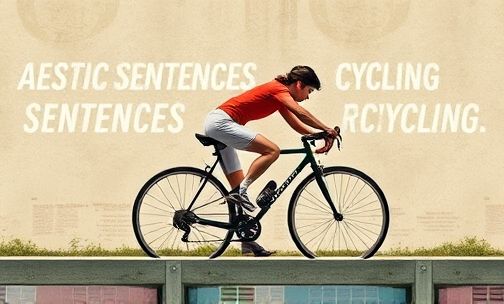 骑车踏青的唯美句子