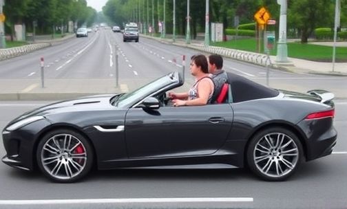 捷豹 F-type 坐三个人是否违反交通法规？