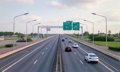 高速公路四车道通常是单向还是双行道?
