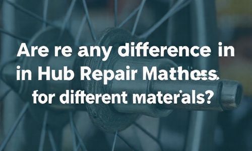不同材质的轮毂修复方法有区别吗？