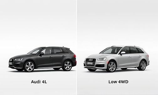 奥迪a4l高功率四驱和低功率四驱