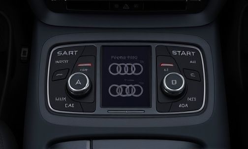 奥迪a6自动挡起步和停车步骤