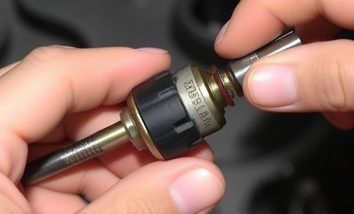 汽车机油压力传感器拆解