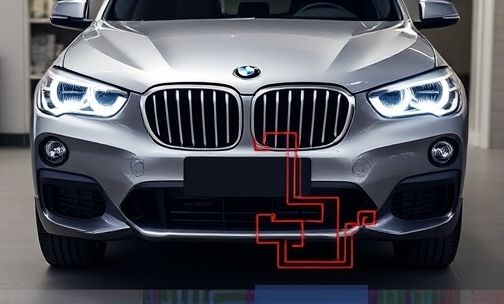 宝马新款x1前氧传感器信号断路