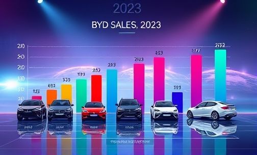 比亚迪销量排行榜2023年