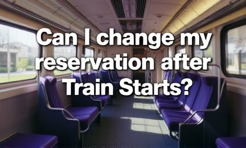 火车开车后还能改签吗