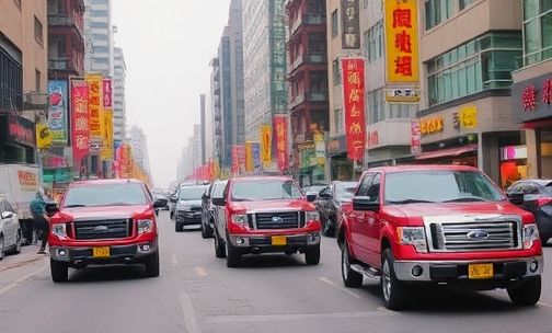 皮卡车能开进重庆市区吗?