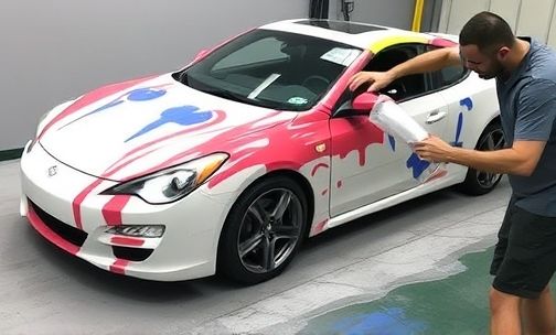 小汽车画画教程
