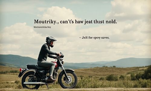 机车男孩的经典语录