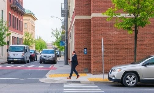 路边垂直停车技巧