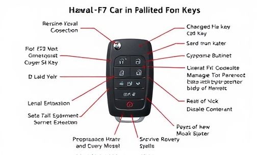 哈弗f7车内按键详解