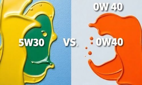 5w30和0w40机油的区别