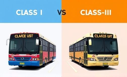 一类客车和二类客车的区别
