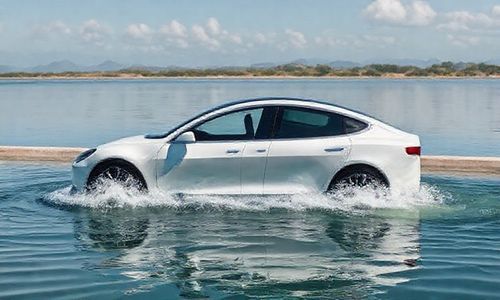 特斯拉进水会自动开车窗门吗