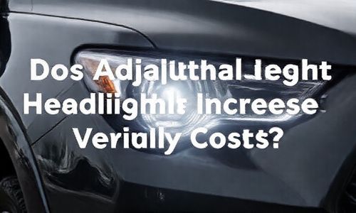 大灯高度可调会增加车辆成本吗？