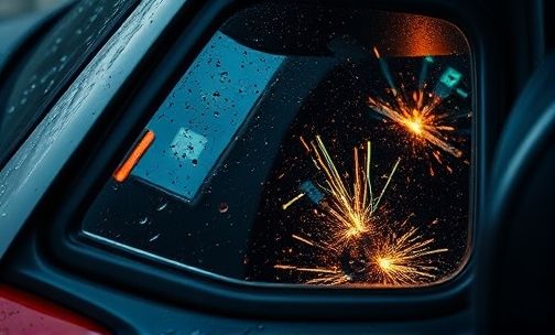 后车窗没关会进水导致短路吗？
