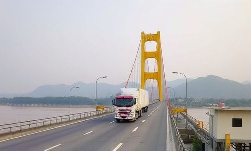 东明106国道黄河大桥货车能走吗