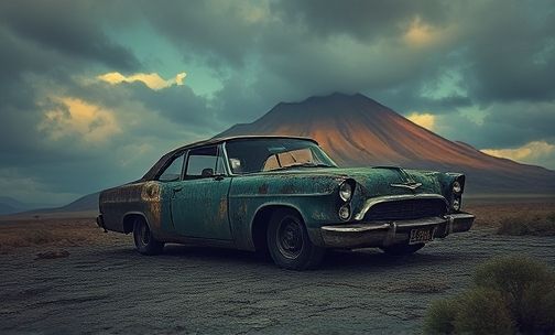 梦到自己的车轮胎烂了