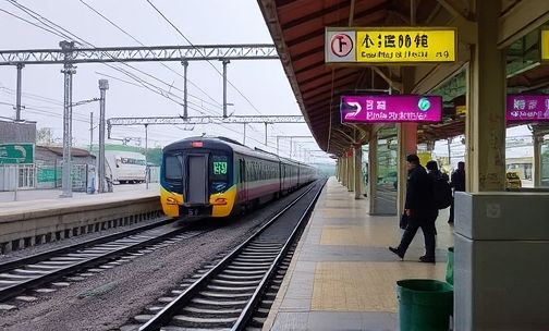 赣州西站始发列车