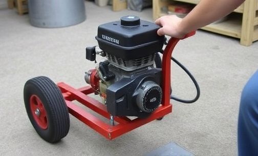 手拉汽油机启动教程