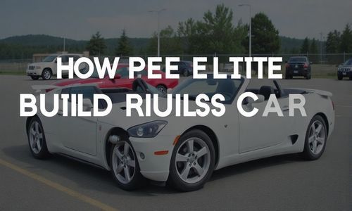 和平精英怎么样造车