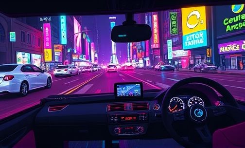 赛博朋克怎么开车
