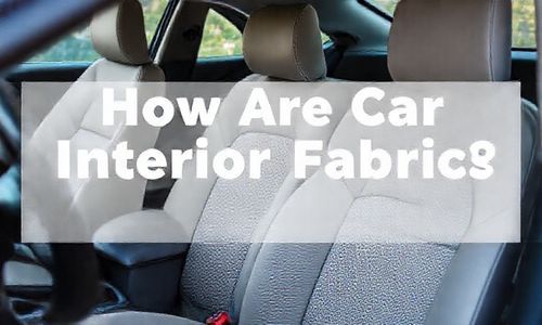 汽车内饰布料如何清洗?