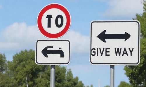 怎样通过交通标线来识别会车先行和会车让行?