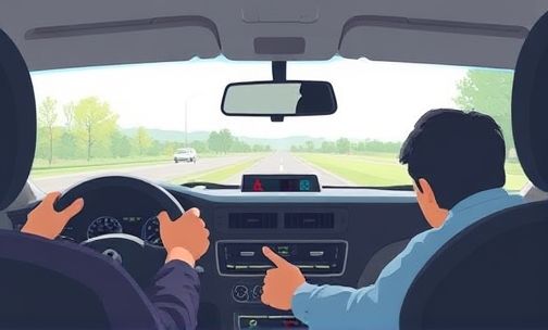开车时如何注意会车？