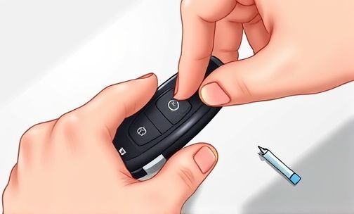 马自达CX4的遥控器电池如何更换?