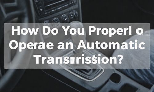 如何正确操作自动变速器？