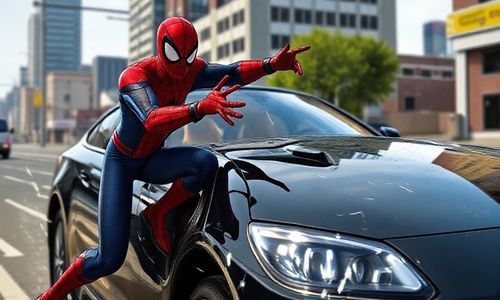 漫威蜘蛛侠怎么让车安全停下