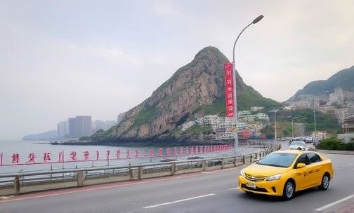 红石崖到青岛北站打车要多久