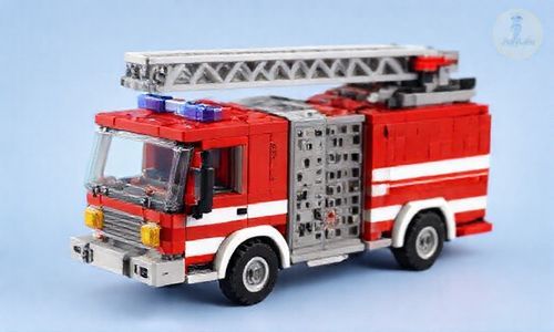 乐高积木消防车4208多少零件