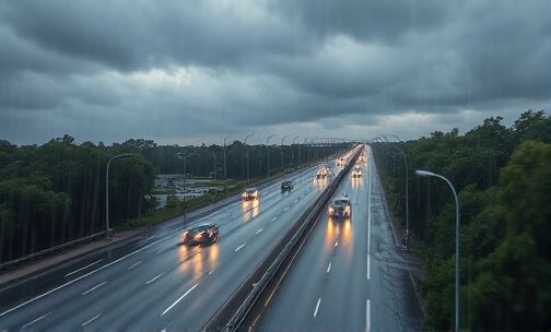 下雨天高速上车速多少安全