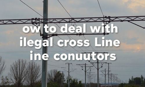 越线导流线违章如何处理?