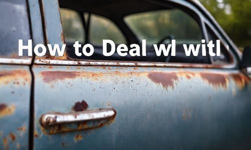 如何处理汽车上的生锈问题