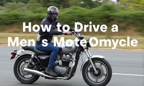 男装摩托车如何开