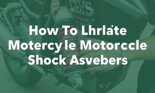 摩托车减震器怎么润滑