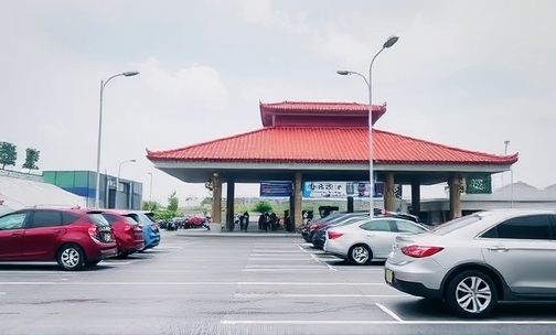 漯河火车站怎么停车