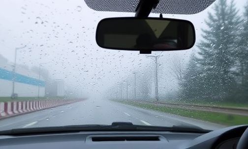 下雨天开车玻璃怎么除雾