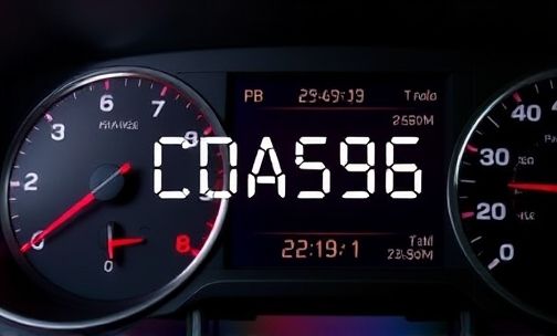 汽车故障代码CDA596怎么解决