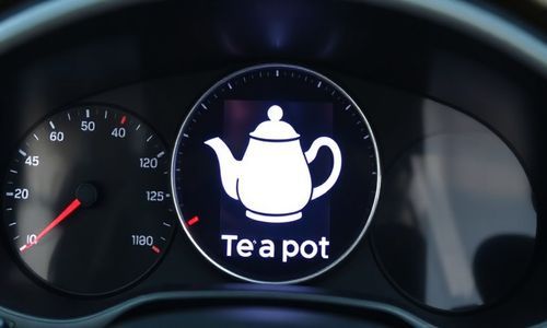 如何解决仪表盘出现茶壶标志的情况