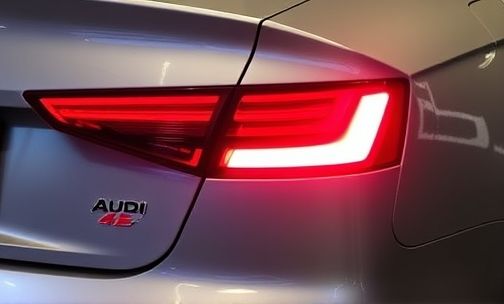 奥迪a4驻车灯怎么开左右