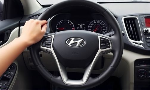 2013款北京现代新胜达多功能方向盘怎么用的