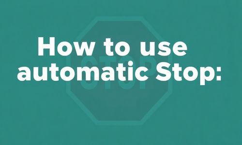 自动挡车子的使用方法