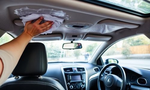 车内顶怎么洗