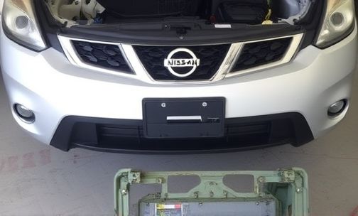 尼桑车门防撞条安装